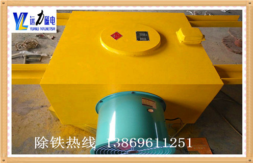 風冷式懸掛式電磁除鐵器內(nèi)部用空調(diào)風機的維護功效