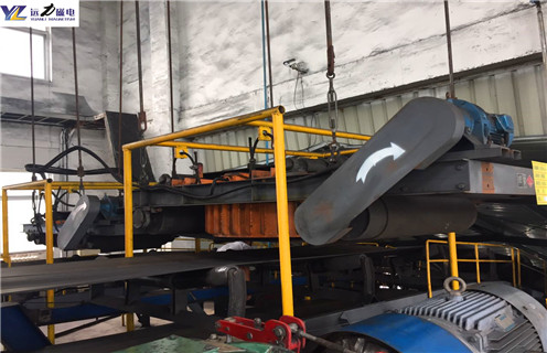 帶式電磁除鐵器，天津帶式電磁式除鐵器工作原理_天津帶式電磁式除鐵器構造選型_廠家