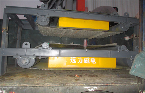 輸送帶除鐵器，寧夏輸送帶除鐵器價格_工作原理及安裝高度要求_寧夏輸送帶除鐵器價格不卸料怎么回事，如何清理及接線     