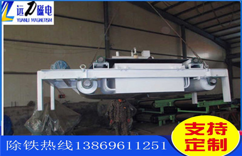 油冷帶式電磁除鐵器，甘肅油冷帶式電磁除鐵器主動滾筒RCDF-12廠家服務_遼寧油冷自卸式電磁除鐵器加多少號油_選型