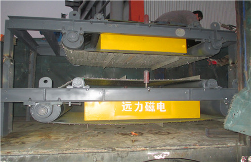 永磁自卸除鐵器，福建永磁性帶式除鐵器_福建永磁性帶式除鐵器批發價格_使用說明書原理型號價格  