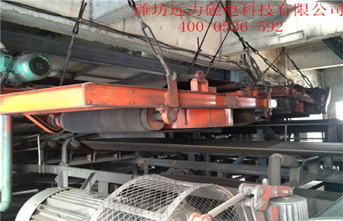 自卸式電磁除鐵器，河北自卸式電磁除鐵器_河北自卸式電磁除鐵器報(bào)價(jià)廠家配件_型號(hào)及工作視頻