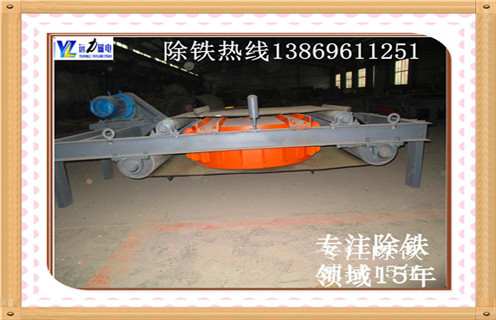 自卸式電磁除鐵器，云南自卸式電磁除鐵器廠家工作視頻_國家標準_云南自卸式電磁除鐵器廠家訂做配電箱型號