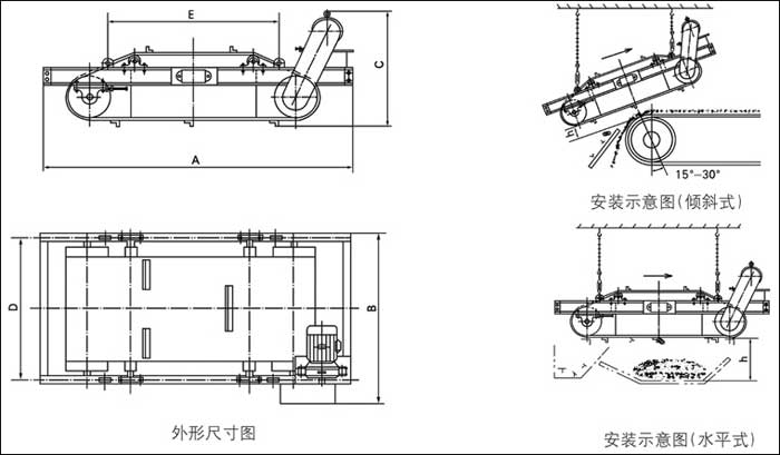 電磁除鐵器RCDD-12,濰坊遠(yuǎn)力磁電熱點,電磁除鐵器產(chǎn)品效果認(rèn)證質(zhì)量好遠(yuǎn)力磁電竭誠為您服務(wù)為您做到!節(jié)能環(huán)保行業(yè)領(lǐng)先.電磁除鐵器RCDD-12為您私人定制性價比高生產(chǎn)方案. 一.電磁除鐵器rcdd-12設(shè)計特點: 自卸式永磁除鐵器是由高性能永磁磁芯.棄鐵皮帶.減速電機(jī).框架.滾筒等部分組成,可與各種輸送機(jī)配套使用. 二.電磁除鐵器rcdd-12技術(shù)特點: 1.高性能釹鐵硼做磁源,磁性強(qiáng),不易退磁. 2.兩邊滾筒為腰鼓形結(jié)構(gòu),具備自動糾偏功能,密封性極好,所以能很好的適應(yīng)各種惡劣環(huán)境. 3.控制部分可以皮帶機(jī)連鎖,可實現(xiàn)就地手動控制和集中控制兩種方式. 4.無勵磁線圈,省電節(jié)能. 5.不需要整流控制裝置,可靠性高. 6.不存在溫升問題,磁場強(qiáng)度也就不存在“冷態(tài)”“熱態(tài)”之分,磁場恒定. 7.斷電時,吸在除鐵器上的鐵件不會掉回到輸送物料上. 8.不存在絕緣和耐壓問題.配上防爆電機(jī)驅(qū)動的棄鐵輸送帶即可成為防爆除塵器.但是,永磁除鐵器的磁場強(qiáng)度會發(fā)生衰減,選用時應(yīng)注意調(diào)查落實.